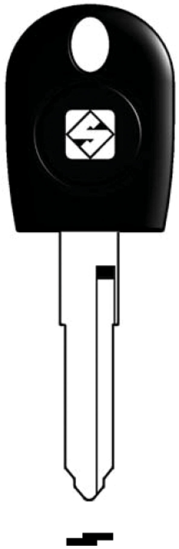 CH.SILCA AUTO SENZA CHIP KW17TE (Cod.art. 883685)