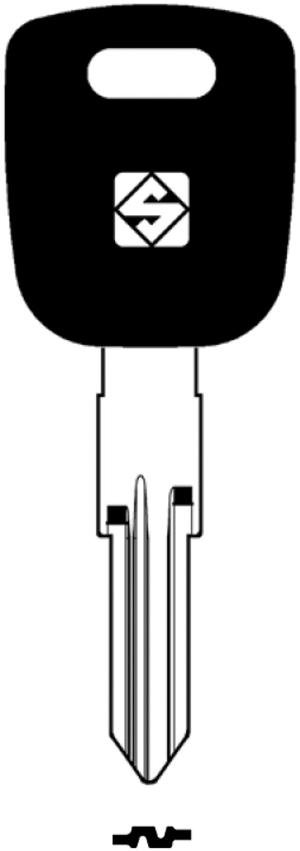 CH.SILCA AUTO SENZA CHIP TAT1TE - (Cod.art. 883714)