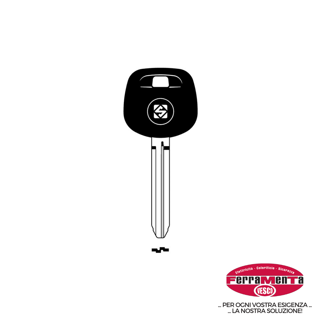 CH.SILCA AUTO SENZA CHIP TOY43ATE (Cod.art. 883744)