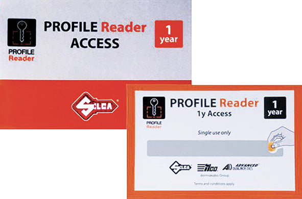 SILCA PROFILE READER LUMI ABB. 12M (Cod.art. 885133)