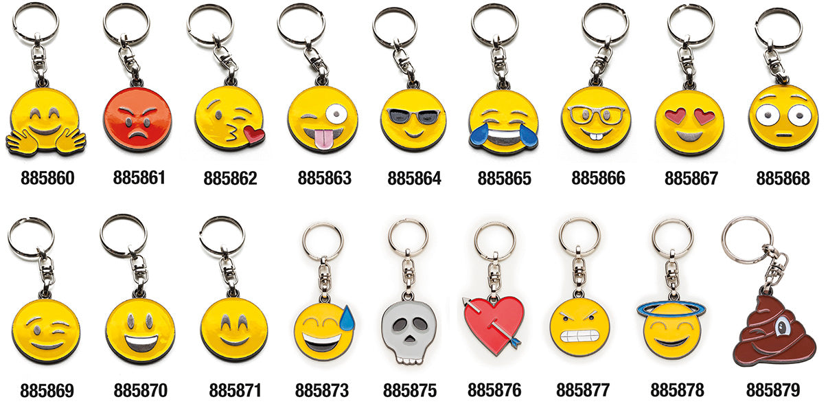 PORTACH.EMOJI ABBRACCIO 5PZ 7248 (Cod.art. 885860)