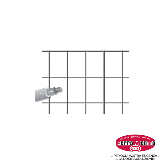 RETE ELETTROSALDATA ZINCATA