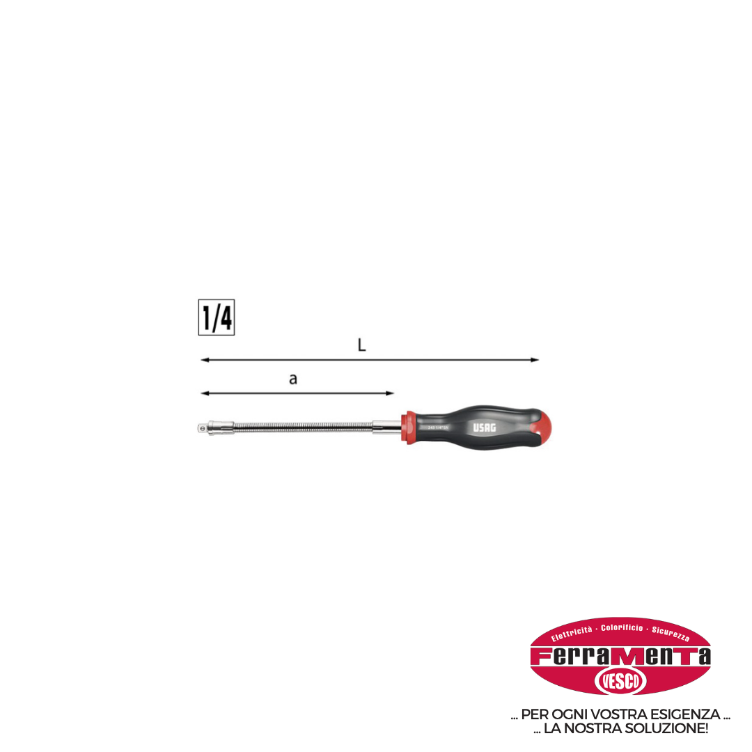PORTABUSSOLE USAG FLEX 243 1/4 SN (Cod.art. 20837)