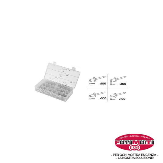 RIVETTI ALLUMINIO ASSORTIMENTO