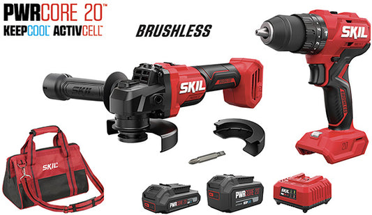KIT BRUSHLESS 2 UTENSILI + 2 BATTERIE SKIL 3359EA