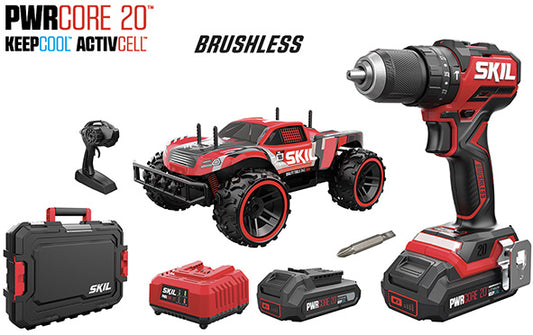 TRAPANI PERC. BATTERIA SKIL 3075RC + AUTO RALLY