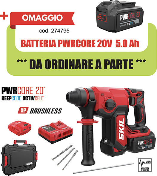 TASSELLATORI BATTERIA SKIL XP 3851GA RED LINE