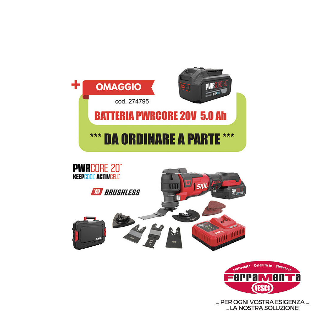 UTENSILE MULTIFUNZIONE BATTERIA SKIL