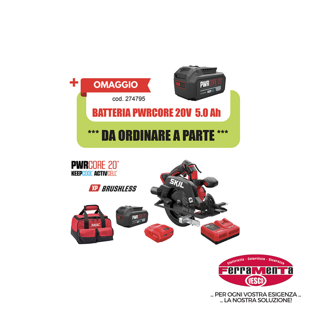SEGHE CIRCOLARI BATTERIA SKIL