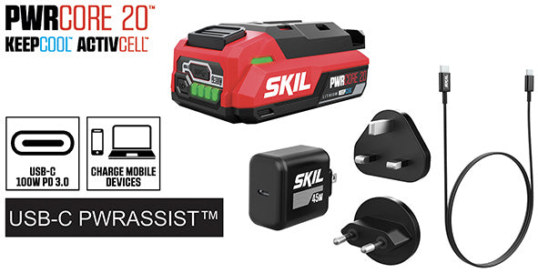 BATTERIE / CARICABATTERIE SKIL