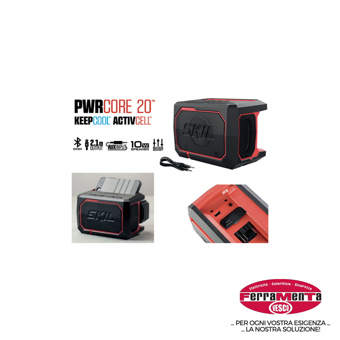 ALTOPARLANTE BATTERIA SKIL