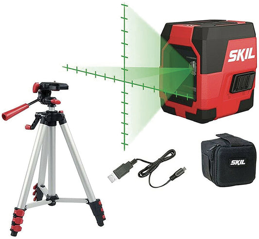 LIVELLE LASER VERDE A CROCE SKIL 1911DA