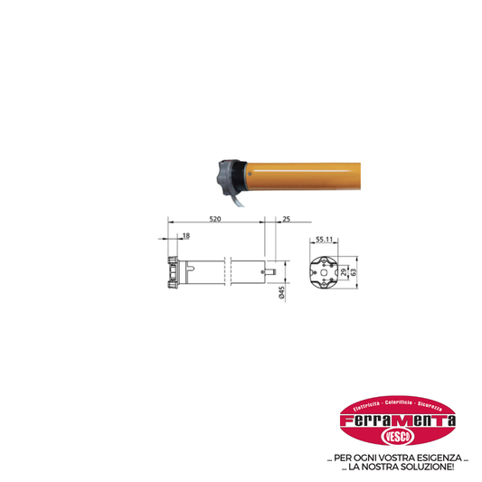 MOTORI V2 MATIX50 S/M 50NM KG.95 (Cod.art. 303141)