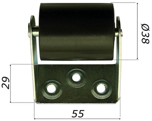 RULLO DI RINVIO NYLON PER TAPPARELLE