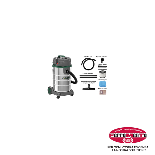 ASPIRATORI LAVOR 30XS    1400W LT30 (Cod.art. 304854)