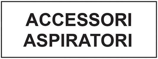 ACCESSORI RICAMBIO PER ASPIRATORI LAVOR
