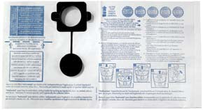 SACCHI CARTA RICAMBIO PER ASPIRATORI GISOWATT PZ.5