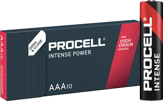 PILE DURACELL PROCELL INTENSE AAA SCAT.10 PILE