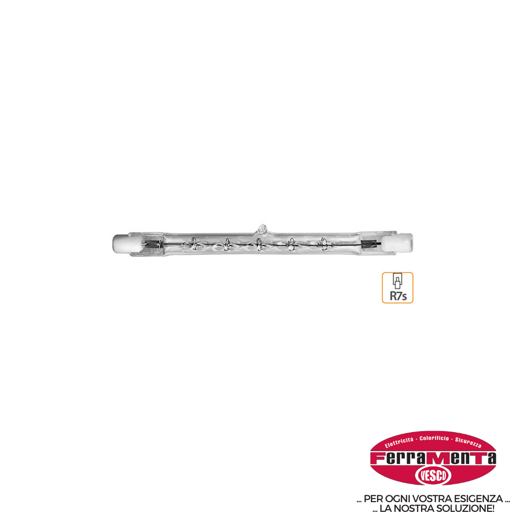 LAMP.ALOGENE R7S VB 118 400W 2800K (Pezzi per confezione: 50) (Cod.art. 305698)