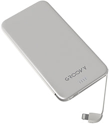 POWER BANK GROOVY 4000MAH APPLE LIGHTNING