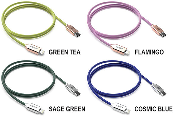 CAVO GROOVY USB-C / APPLE LIGHTNING * COLOR