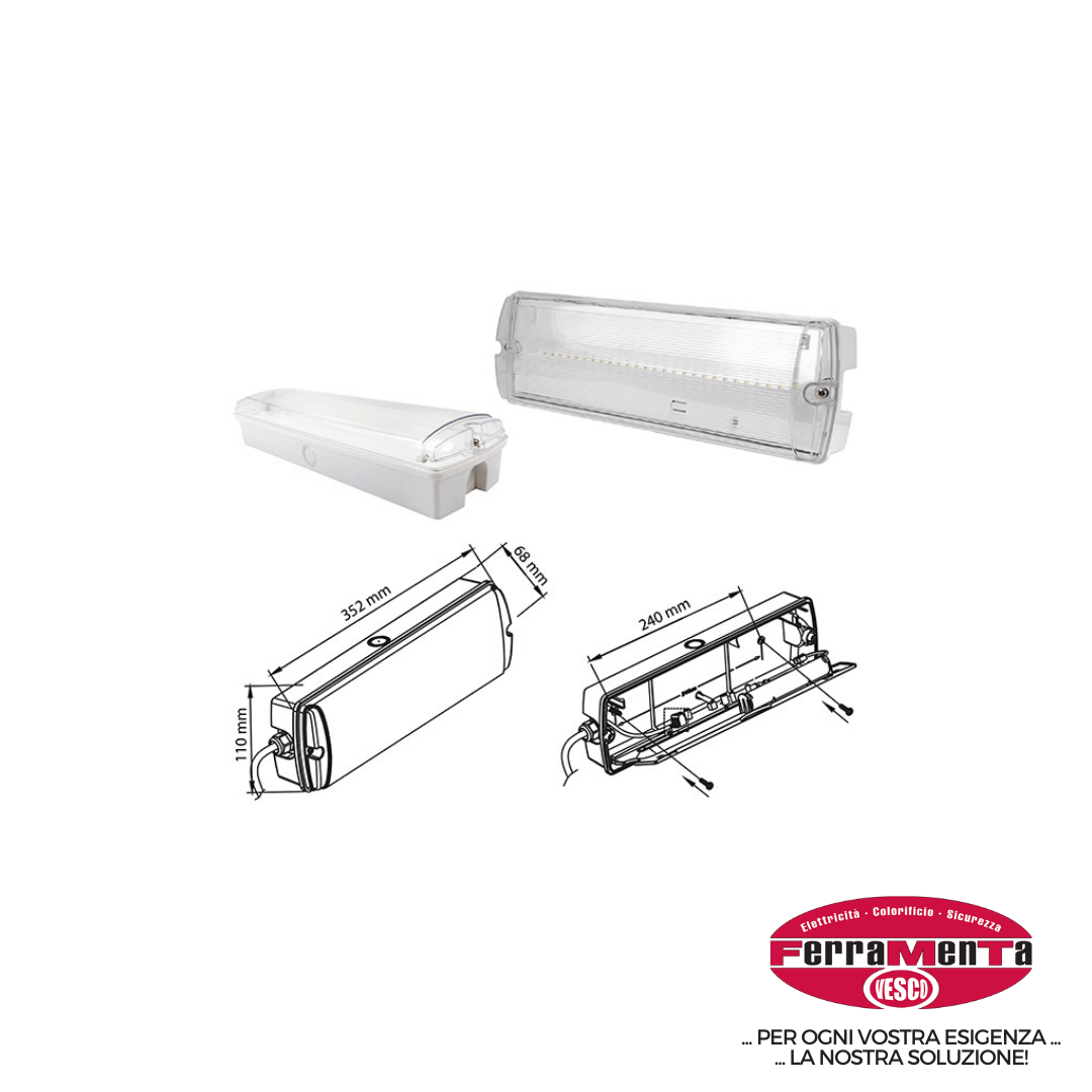 LAMPADE EMERGENZA LED