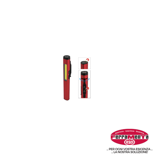 TORCE NOVA LED ALU RED   RIC.XTA150 (Cod.art. 314082)