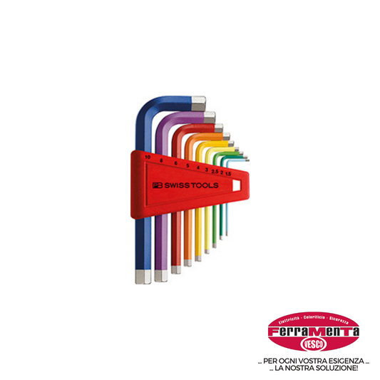 CHIAVI PB 210 COLOR SER.7PZ CORTE (Cod.art. 367809)