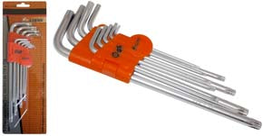 CHIAVI TORX FORATE LUNGHE LIONS 3156 PZ.9