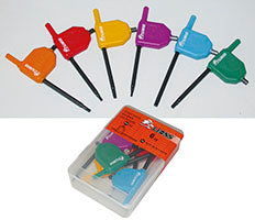 CHIAVI TORX MINI COLOR LIONS 282V PZ.6