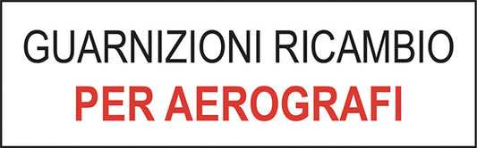 GUARNIZIONI ANI RICAMBIO PER AEROGRAFI