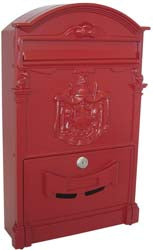 CASSETTE POSTALI REGIE POSTE LIONS 6326 ROSSO