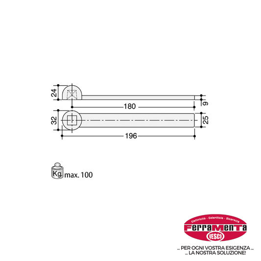 CHIUDIPORTA MAB ASSA ABLOY