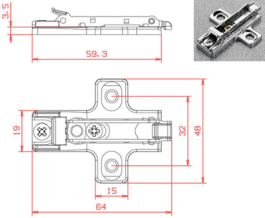 BASE SALICE INNESTO RAPIDO BAR3R09