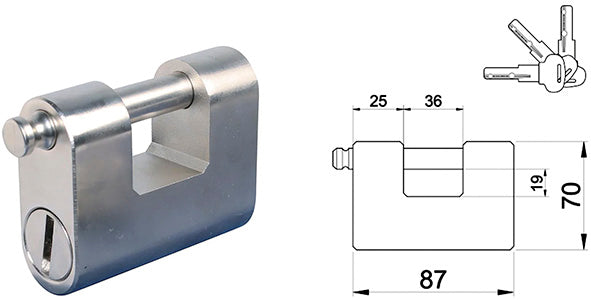 LUCCHETTI IBFM MONOBLOCCO 9993