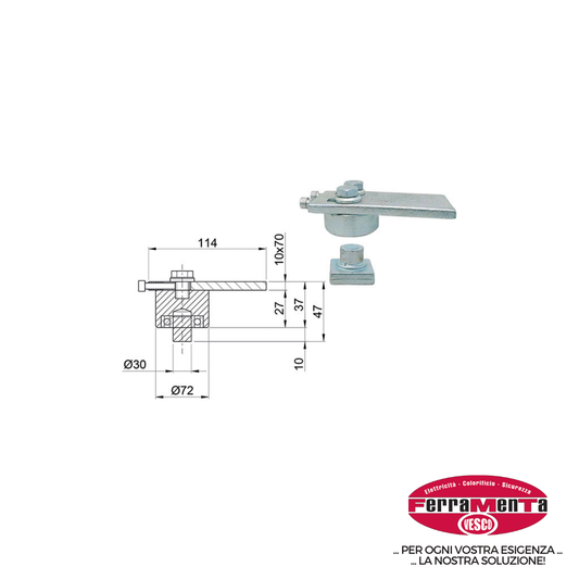 CARDINI E CERNIERE PER CANCELLI