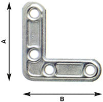 ANGOLI RINFORZO INOX STAMPATI ALDEGHI ART.153