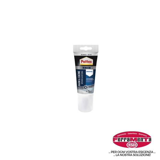 SILICONE PATTEX BAGNI&CUCINE ML.150 (Cod.art. 55068)