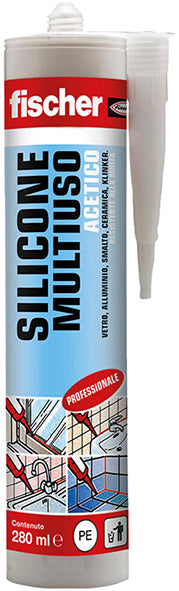 SILICONE ACETICO FISCHER MULTIUSO