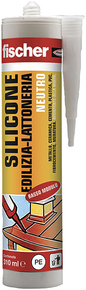 SILICONE NEUTRO FISCHER SBM EDILIZIA LATTONERIA