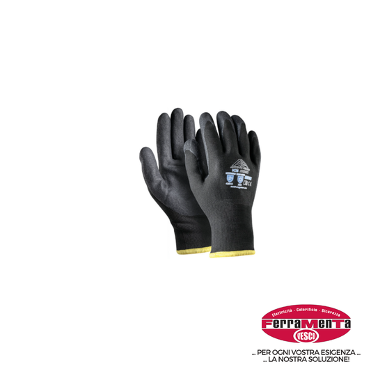 GUANTI AG ICE BLACK I3388  8-M (Pezzi per confezione: 12) (Cod.art. 569109)