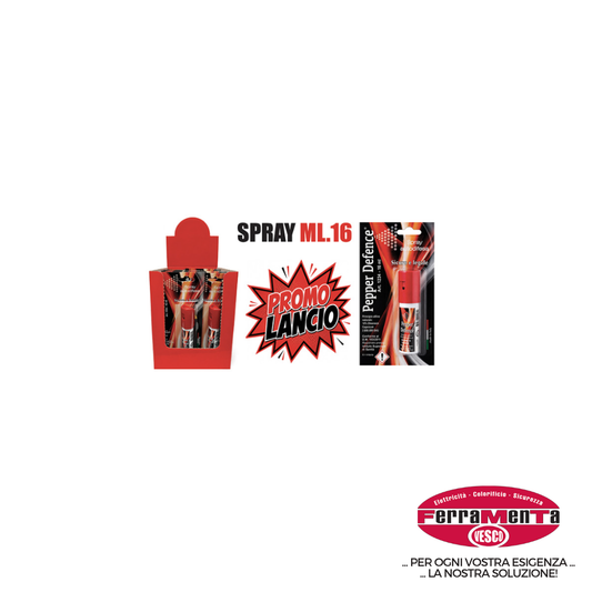 SPRAY PEPERONCINO ANTIAG. 16ML 7/29 (Pezzi per confezione: 12) (Cod.art. 569951)