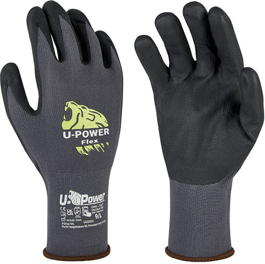 GUANTI U-POWER MOD.FLEX GRIGIO