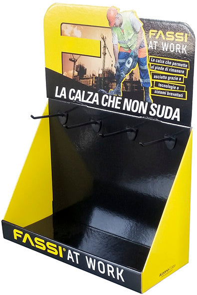 ESPOSITORE CALZE FASSI DA BANCO **VUOTO**