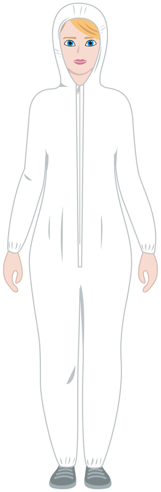 TUTE MONOUSO WORKER PLP COVERALL 40