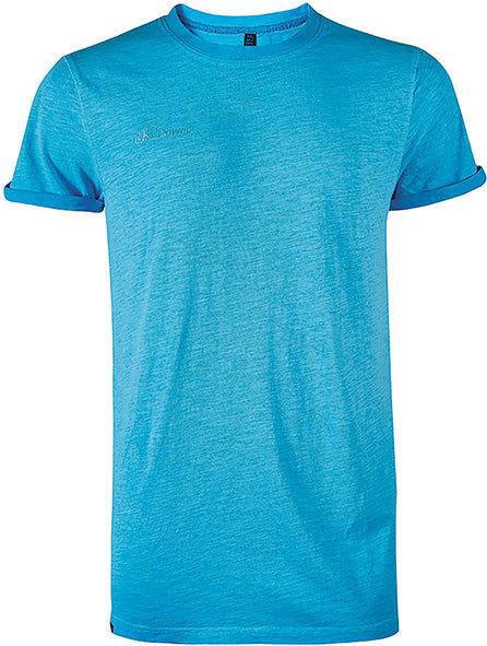 T-SHIRT U-POWER MOD.FLUO CIANO *CONF.3 PZ*