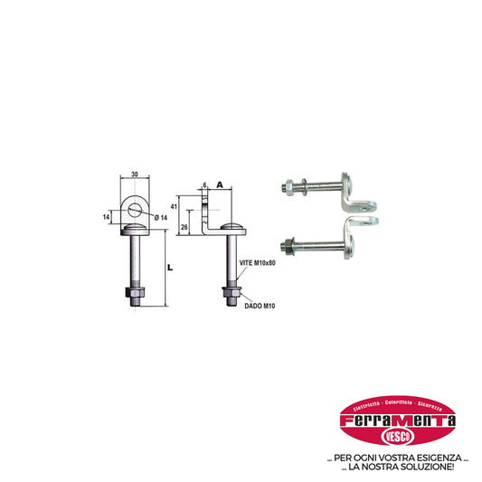 OCCHIOLI PORTA LUCCHETTI POTENT
