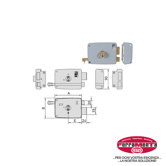 SERRATURE VIRO APPLICARE