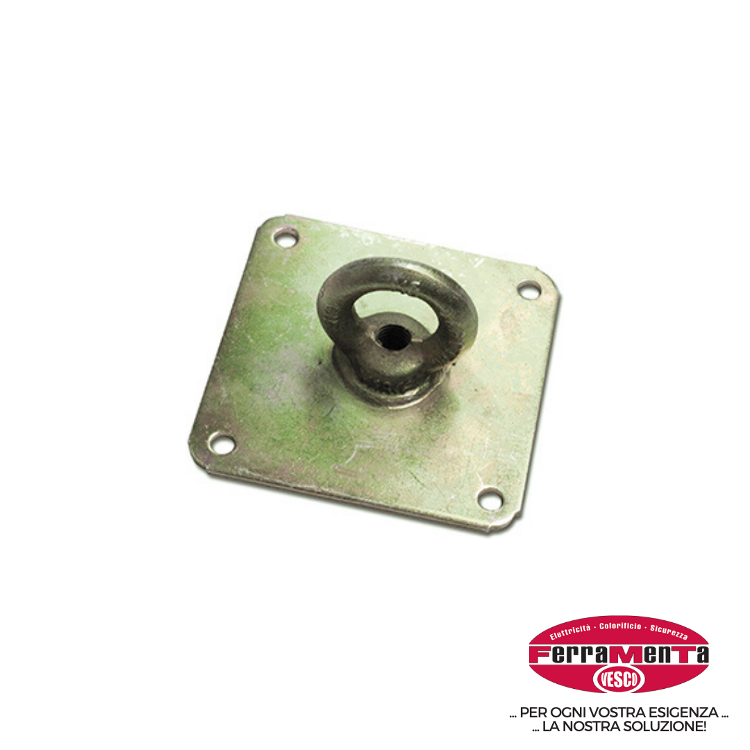 PIASTRE SICUREZZA CON ANELLO