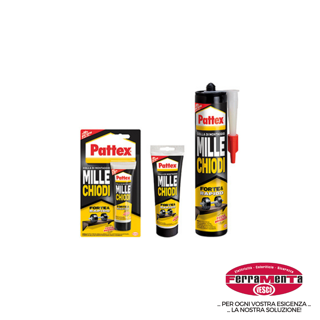 COLLA PATTEX MILLECHIODI 250+100 OM (Cod.art. 60739)